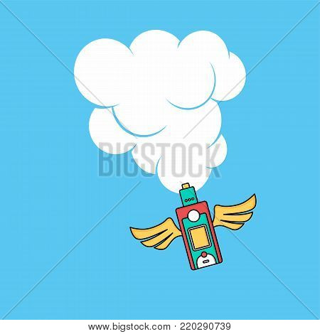 Angel Wing Electric Cigarette Personal Vaporizer