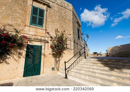 Architecture Of Mdina On Malta