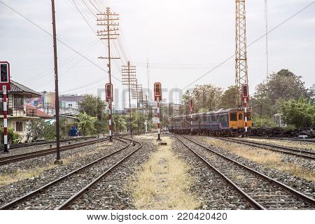 Old Railway Junction Landscape