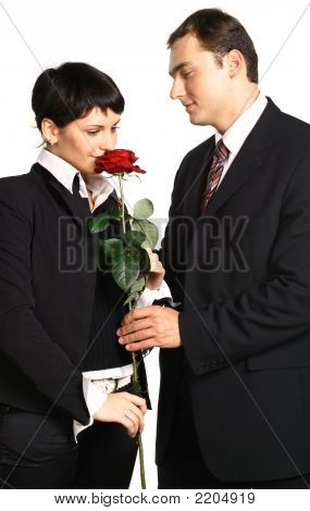 Presentare un fiore