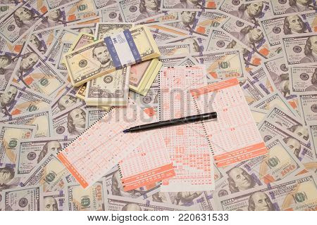 Win the lottery.On lottery ticket in Ukrainian written instructions on filling:options results;double result;handicap first team,second team handicap;more than a given number;less than a given number