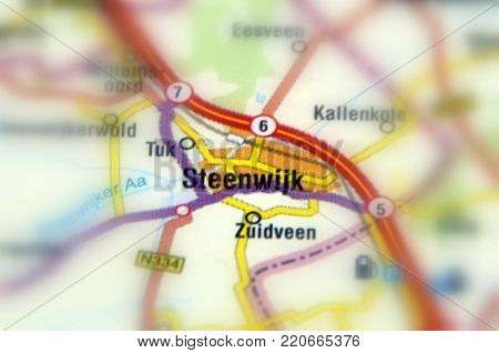 Steenwijk, a city in the Dutch province of Overijssel, Netherlands (Europe).