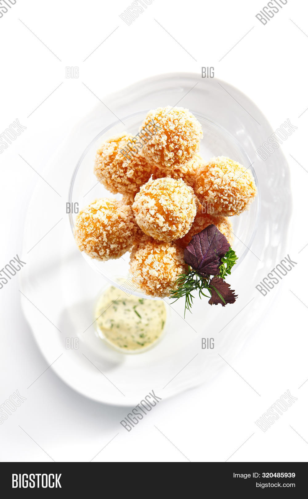 Top View Breaded Image Photo Free Trial Bigstock