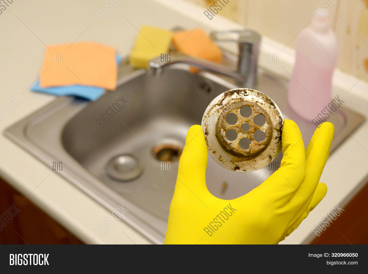 Cleaner Rubber Gloves Image & Photo (Free Trial) Bigstock