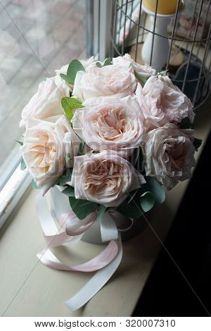 The Most Beautiful Bouquet Of Flowers From Anemone Rose Ranunculus Mattiola Tulip Eucalyptus Narciss