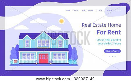 Vector y foto Renting Home (prueba gratis) | Bigstock
