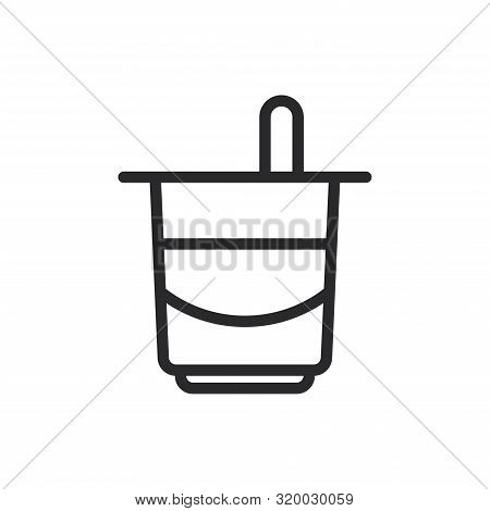 Yogurt Icon Isolated On White Background. Yogurt Icon In Trendy Design Style For Web Site And Mobile