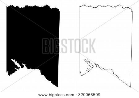 Titus County, Texas (counties In Texas, United States Of America,usa, U.s., Us) Map Vector Illustrat
