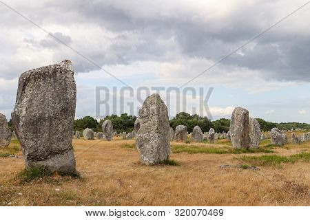 Alignements Du Menec  - Lines Of Menhirs - Standing Stones - The Largest Megalithic Site In The Worl