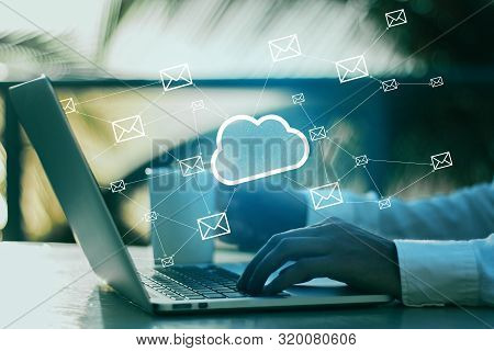 Cloud Computing And Communication Concept