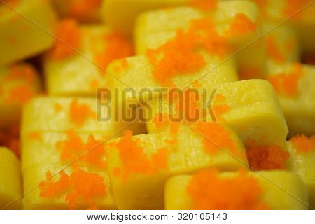 Suchi For Sell In The Supermarket, Suchi Is Japanese National Food Popular Throughout The World