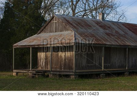 Slave Quarters At The Laurel Valley Sugar Plantation