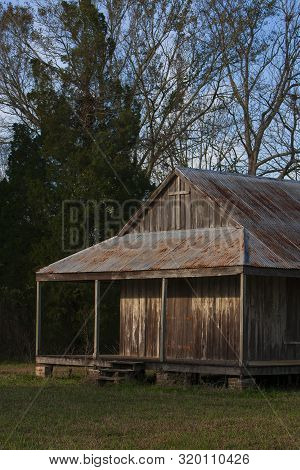 Slave Quarters At The Laurel Valley Sugar Plantation