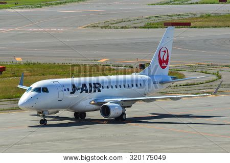 Airplane At Hokkaido New Chitose Airport