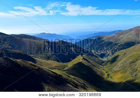 The Vall Of Nuria In The Mountains Of Catalonya