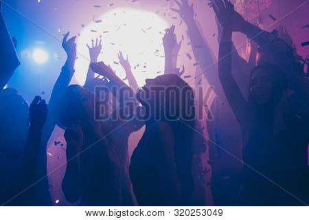 Company Of Nice Attractive Cheerful Cheery Positive Carefree Careless Guys Ladies Having Fun Time Ha