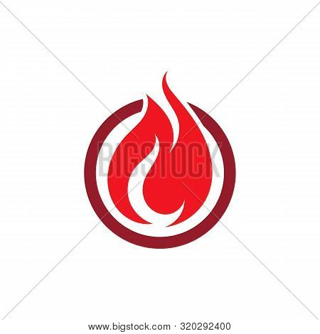 Fire Flame Logo And Symbol Vector Ilustration