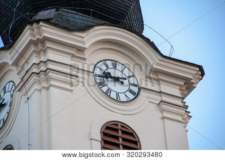 Tihany Peninsula On Lake Balaton In Hungary
The Most Famous Sight Is The Baroque Abbey Tihany, Found