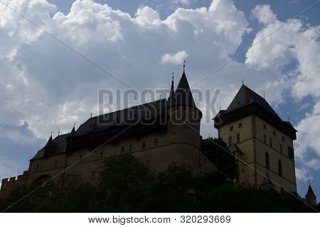 Karlstejn Castle Near Prague City , Chezh Republic