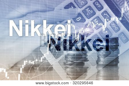 The Nikkei 225 Stock Average Index. Financial Business Economic Concept.