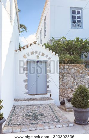 The Small Authentic Streets Of Spetses Island