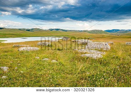 Old Stecci In Novakovici, Durmitor, Montenegro, Europe