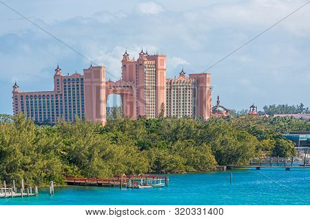 Nassau, Bahamas - September 2, 2019: Nassau And The Bahamas Was Pounded By Endless Rain And 185 Mph 