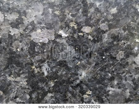 Granite Granitoids Rough Honed Surface Finished Wall, Floor Material Black And Gray Color Background