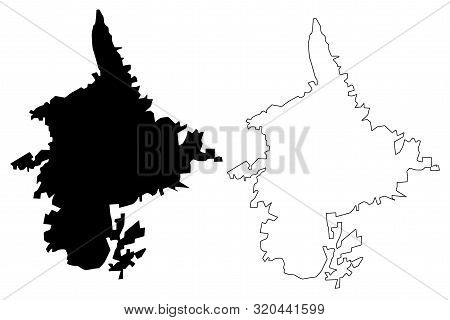 Dushanbe (republic Of Tajikistan, Regions Of Tajikistan) Map Vector Illustration, Scribble Sketch St