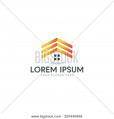 Business And Real Estate Logo Design Vector