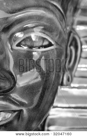 Macro re Tut faccia 2