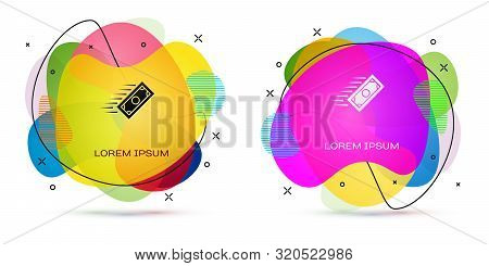 Color Fast Payments Icon On White Background. Fast Money Transfer Payment. Financial Services, Fast 