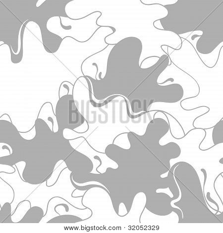 Bezešvé pattern s blot, abstraktní vektorové pozadí.