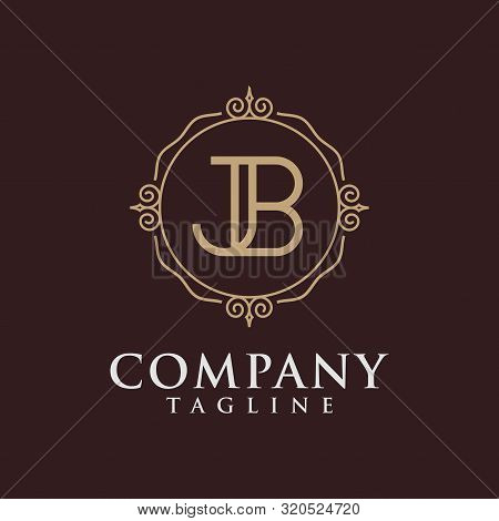 Unique Initial Logo - Vector Illustration Design On A Light Background