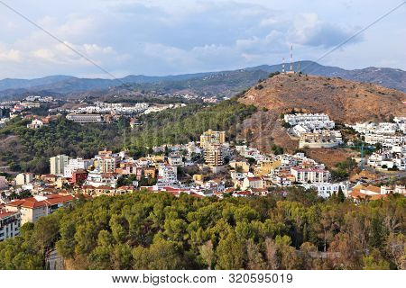 Malaga City, Spain. Conde De Urena And La Mania Residential Neighborhoods.