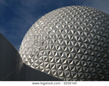 A geodéziai Dome részlete