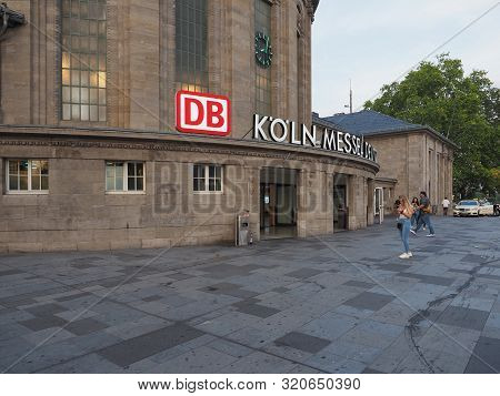 Messe Deutz Station In Koeln