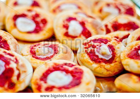 Pienet pizzat. Pizzete