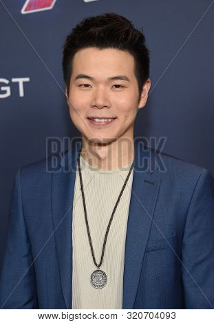 LOS ANGELES - SEP 03:  Eric Chien arrives for 'America's Got Talent' Semi Finals on September 03, 2019 in Hollywood, CA                