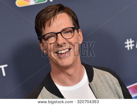 LOS ANGELES - SEP 03:  Sean Hayes arrives for 'America's Got Talent' Semi Finals on September 03, 2019 in Hollywood, CA                