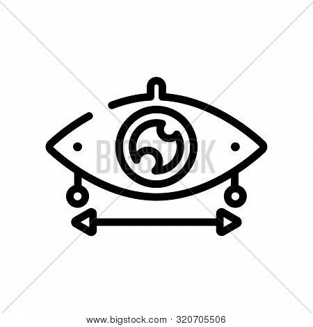 field of view icon from artificial intellegence and future technology collection