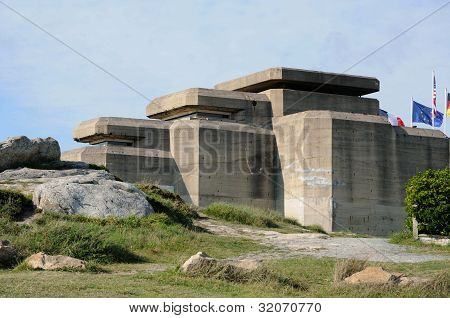 Francie, Blockhaus Le Grand v Batz Sur Mer