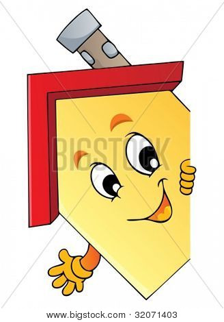 Cartoon lauern Haus Vektor-Illustration.