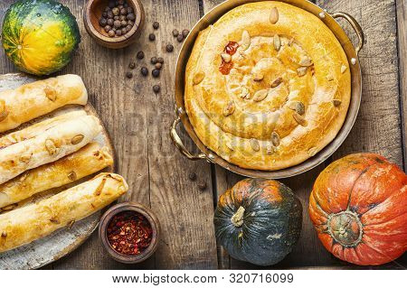Traditional Moldavian Pie.