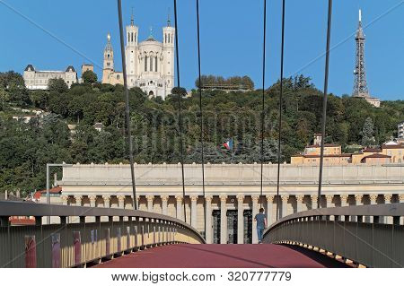Lyon, France, September 6, 2019 : The Palais De Justice Historique De Lyon (historic Court Law), On 