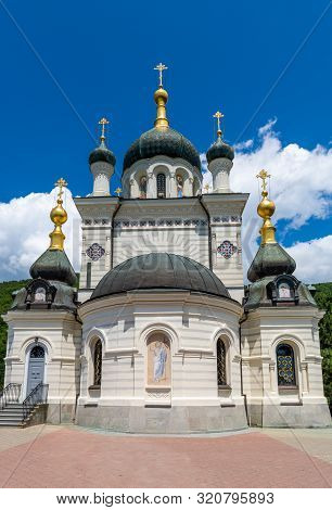 Church Of The Resurrection In Foros. Crimea