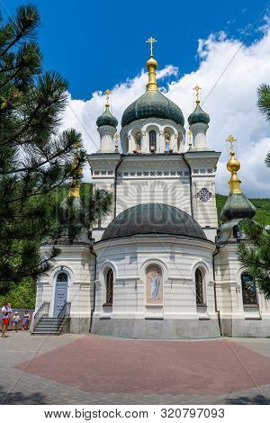 Foros. Crimea - June 9. 2019. Church Of The Resurrection