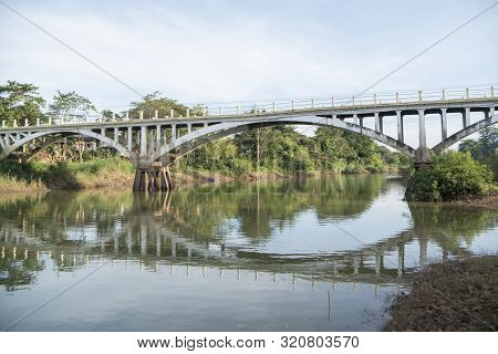 Cambodia Battambang Old Bridge