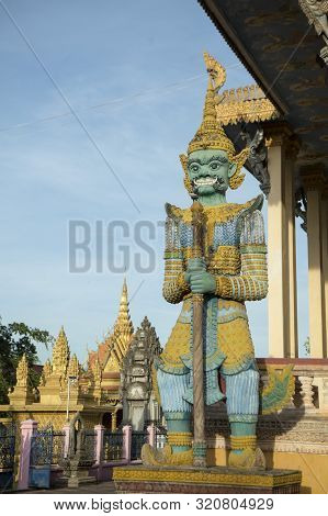 Cambodia Battambang Wat Sangkae Temple