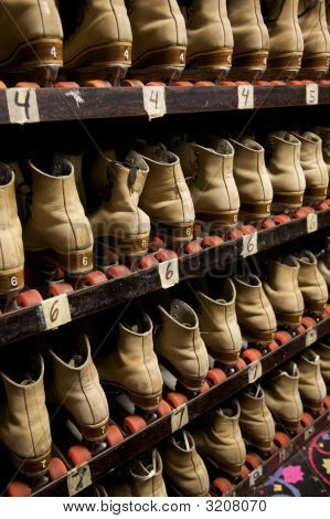 Escolhendo um par de patins
